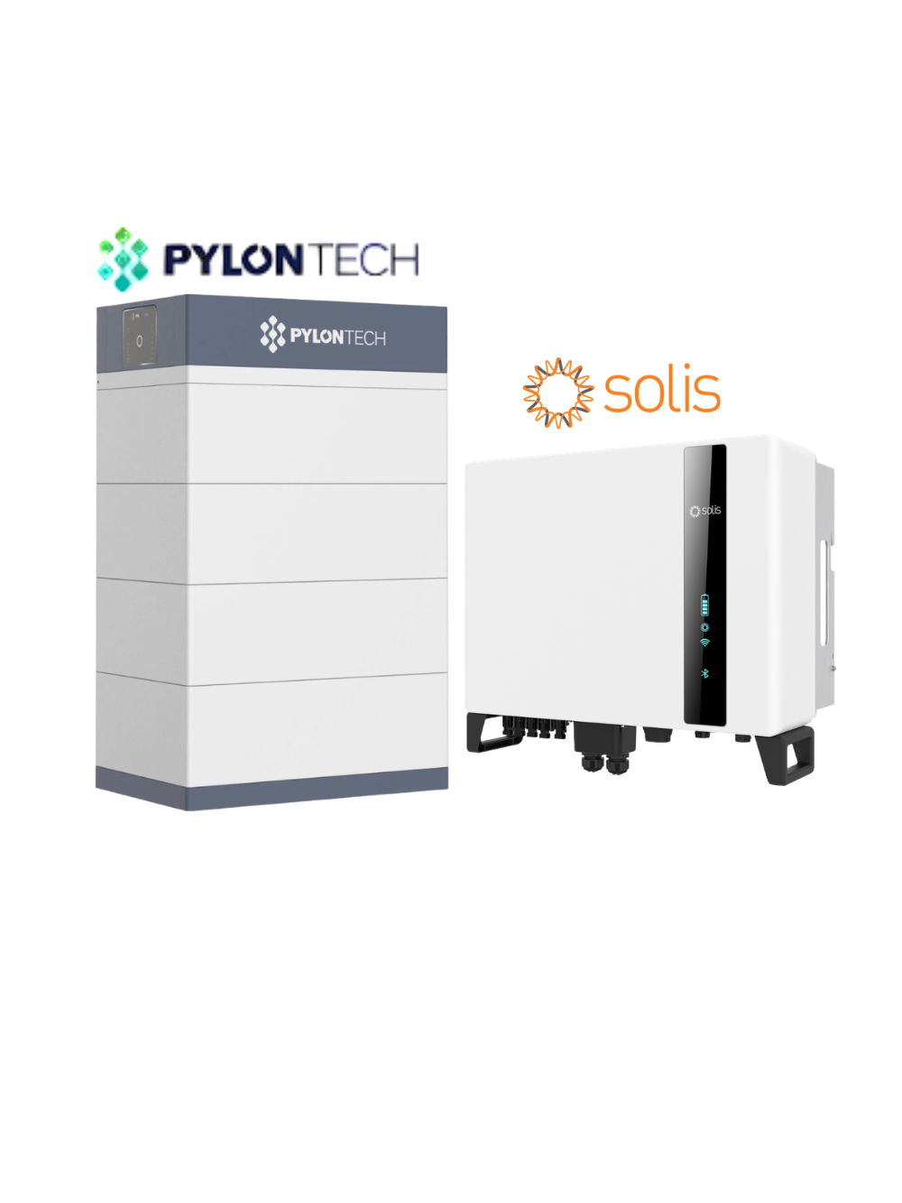 10 kW hibridinis inverteris ir 20.48 kWh Pylontech kaupiklis 10 kW hibridinis inverteris ir 20.48 kWh Pylontech kaupiklis