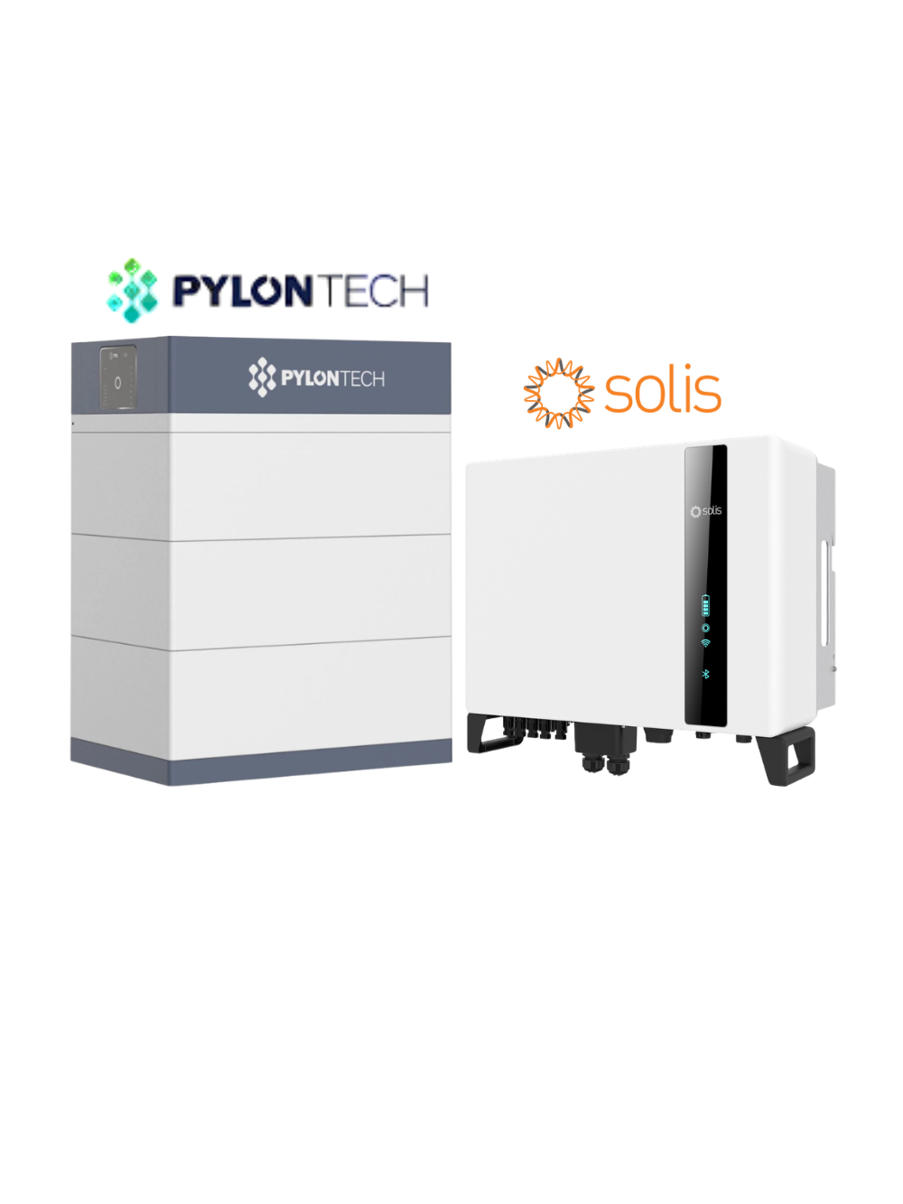 10 kW hibridinis inverteris ir 15,36 kWh Pylontech kaupiklis