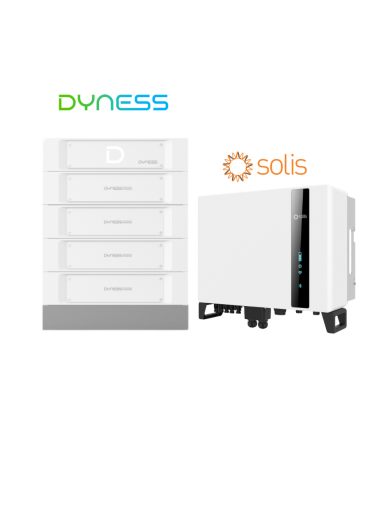 10 kW hibridinis inverteris ir 20.48 kWh Dyness kaupiklis
