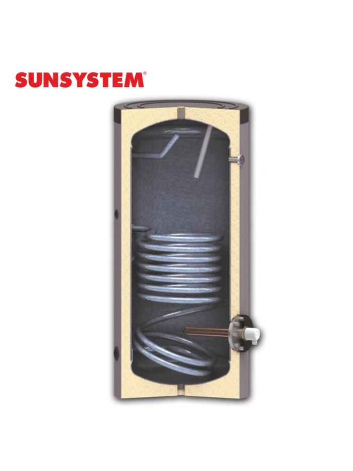 1000 l Sunsystem emaliuotas vandens šildytuvas (boileris) šildymo katilams SN 1000