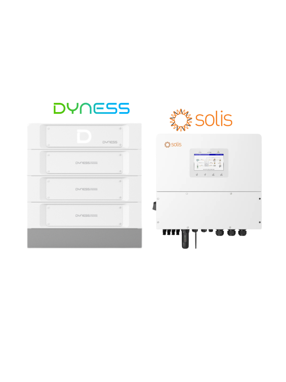 15 kW hibridinis inverteris ir 15,36 kWh Dyness kaupiklis 15 kW hibridinis inverteris ir 15,36 kWh Dyness kaupiklis