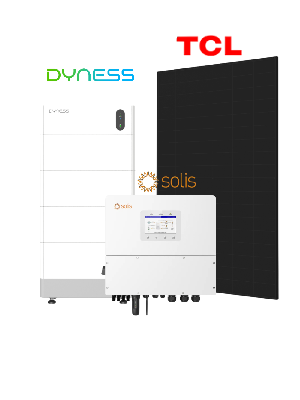 15,13 kW saulės elektrinė su 20 kW hibridiniu inverteriu ir Dyness Tower kaupikliu (moduliai 445 W TCL) 15,13 kW saulės elektrinė su 20 kW hibridiniu inverteriu ir Dyness Tower kaupikliu (moduliai 445 W TCL)