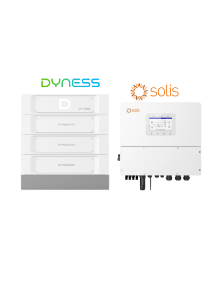15 kW hibridinis inverteris ir 15,36 kWh Dyness kaupiklis 15 kW hibridinis inverteris ir 15,36 kWh Dyness kaupiklis