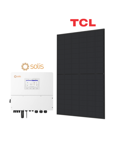 15,13 kW saulės elektrinė su 20 kW hibridiniu inverteriu (moduliai 445 W TCL)