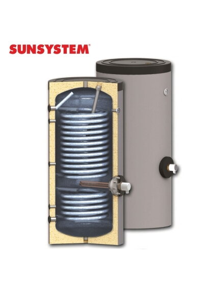 300 l Sunsystem emaliuotas vandens šildytuvas (boileris) šilumos siurbliams SWP2N 300 1 300 l Sunsystem emaliuotas vandens šildytuvas (boileris) šilumos siurbliams SWP2N 300 1