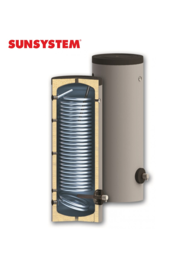 400 l Sunsystem emaliuotas vandens šildytuvas (boileris) šilumos siurbliams SWP NL 400 400 l Sunsystem emaliuotas vandens šildytuvas (boileris) šilumos siurbliams SWP NL 400