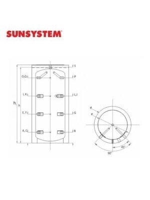 Akumuliacinė talpa PBM 1500 2 Akumuliacinė talpa PBM 1500 2