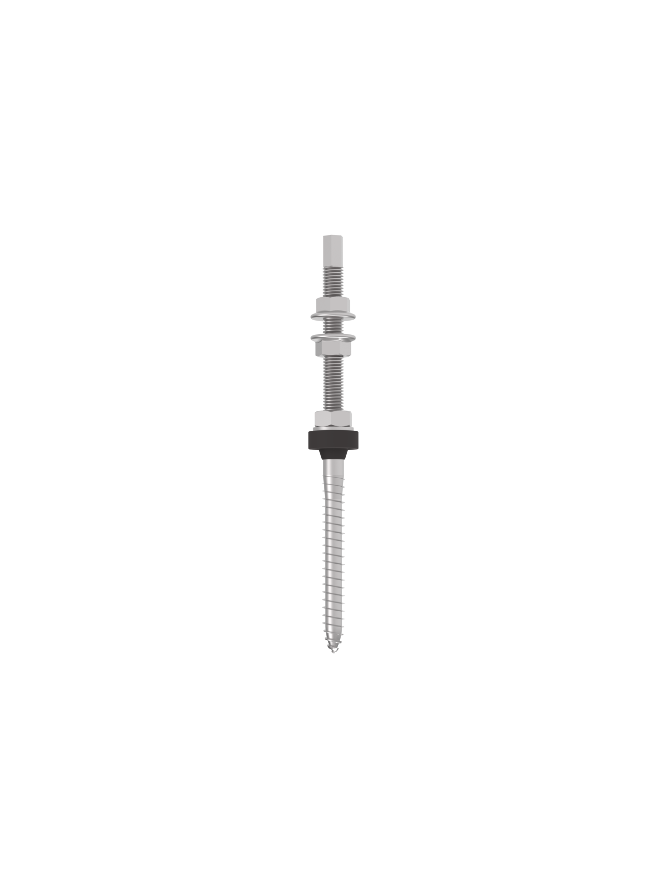 DOUBLE THREADED RAFTER SCREW HOP-TRB-06-B-200