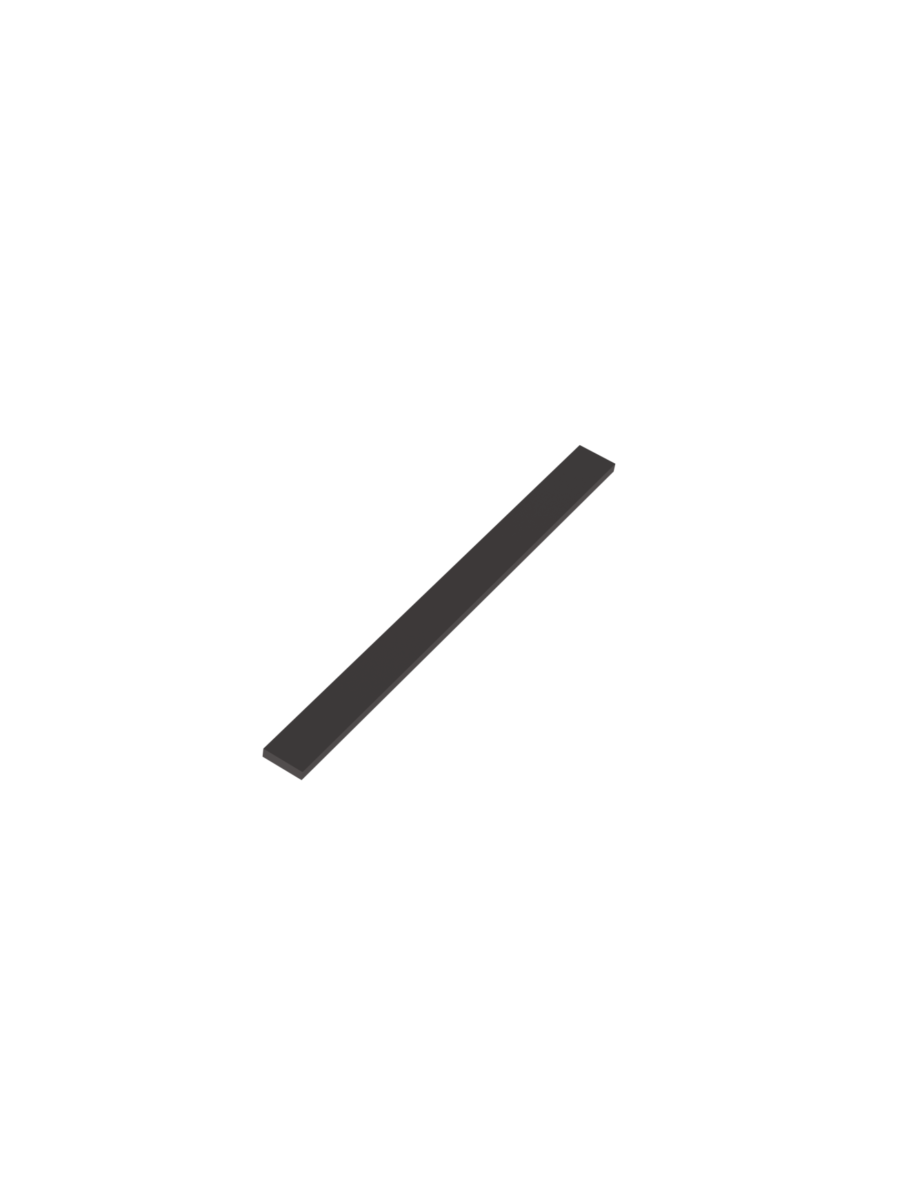 RUB FOR TRAPEZOID RAIL HOP-RB