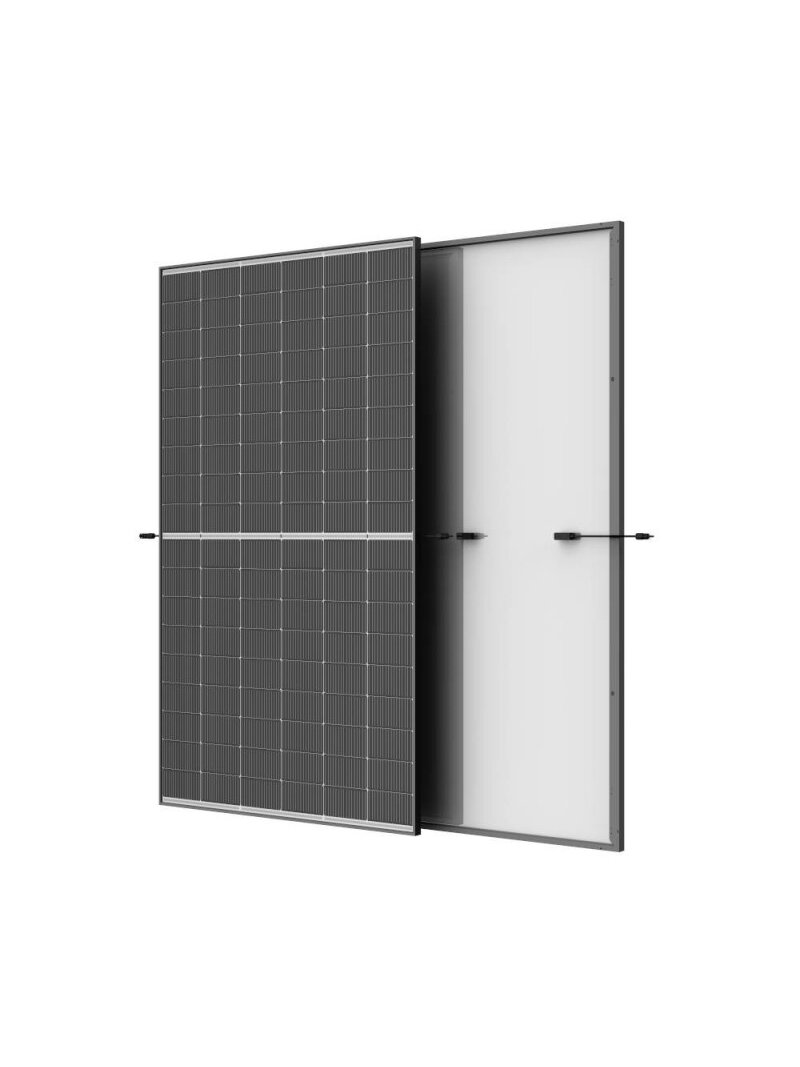 Trina 500W Dual Glass Black Frame
